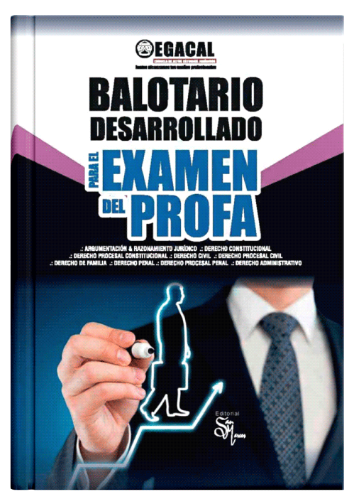BALOTARIO DESARROLLADO PARA EL EXAMEN DEL PROFA 2020 BALOTARIO DESARROLLADO PARA EL EXAMEN DEL PROFA 2020
