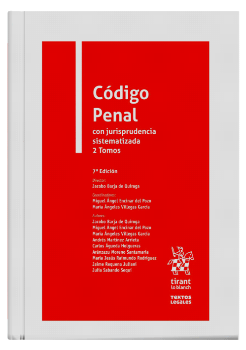 CÓDIGO PENAL CON JURISPRUDENCIA SISTEMATIZADA (2 tomos)