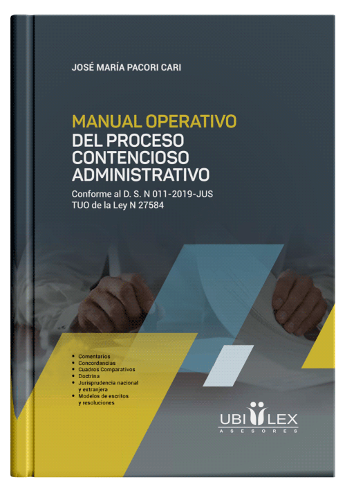 MANUAL OPERATIVO DEL PROCESO CONTENCIOSO ADMINISTRATIVO