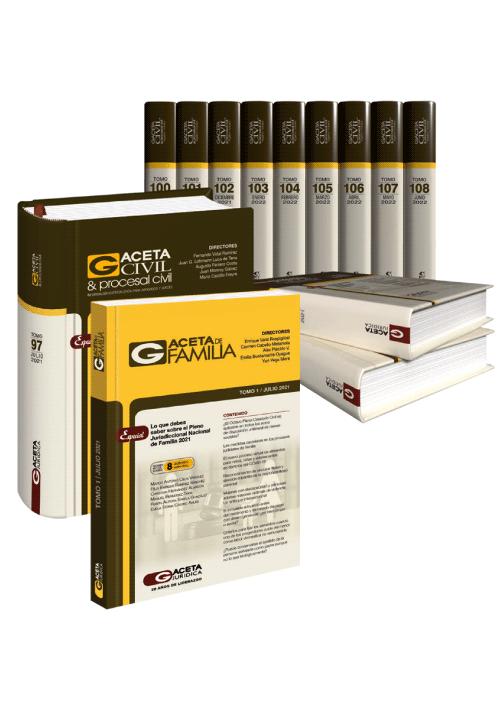 SUSCRIPCIÓN GACETA CIVIL & PROCESAL CIVIL - GACETA DE FAMILIA 2021-2022 SUSCRIPCIÓN GACETA CIVIL & PROCESAL CIVIL - GACETA DE FAMILIA 2021-2022