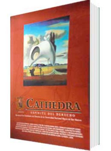 CATHEDRA. ESPÍRITU DEL DERECHO Nº 13..