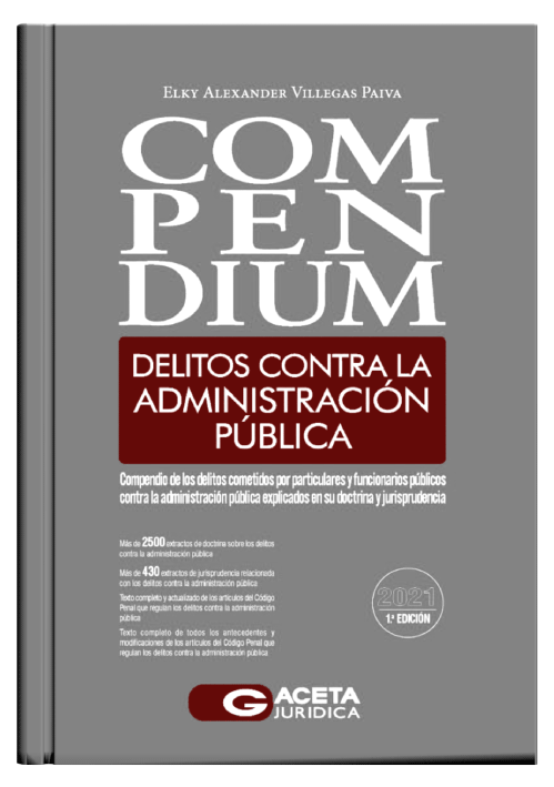 COMPENDIUM - DELITOS CONTRA LA ADMINISTRACIÓN PÚBLICA