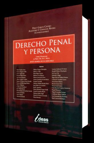 DERECHO PENAL Y PERSONA DERECHO PENAL Y PERSONA