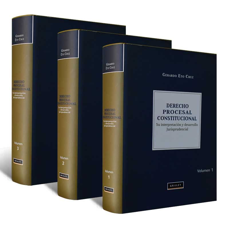 DERECHO PROCESAL CONSTITUCIONAL (ETO CRUZ - 3 TOMOS)