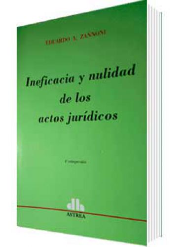 INEFICACIA Y NULIDAD DE LOS ACTOS JURÍDICOS INEFICACIA Y NULIDAD DE LOS ACTOS JURÍDICOS
