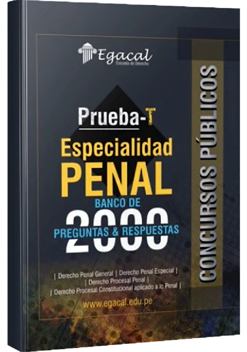 PRUEBA T ESPECIALIDAD PENAL PRUEBA T ESPECIALIDAD PENAL