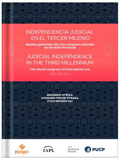 INDEPENDENCIA JUDICIAL EN EL TERCER MILENIO INDEPENDENCIA JUDICIAL EN EL TERCER MILENIO