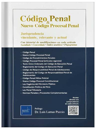 CÓDIGO PENAL Y NUEVO CÓDIGO PROCESAL PENAL NOVIEMBRE 2024 CÓDIGO PENAL Y NUEVO CÓDIGO PROCESAL PENAL NOVIEMBRE 2024