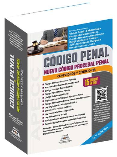 CODIGO PENAL Y NUEVO CÓDIGO PROCESAL PENAL CON VIDEOS Y QR