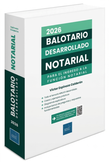 Balotario Desarrollado Notarial 2026   