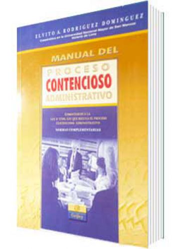 MANUAL DEL PROCESO CONTENCIOSO ADMINISTRATIVO