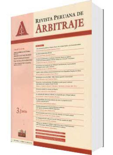 REVISTA PERUANA DE ARBITRAJE 3