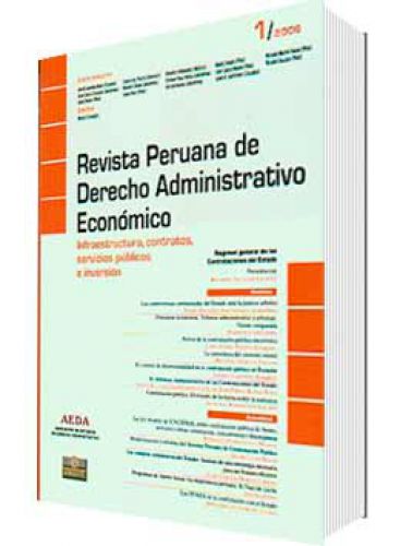 REVISTA PERUANA DE DERECHO ADMINISTRATIVO ECONÓMICO Nº 1