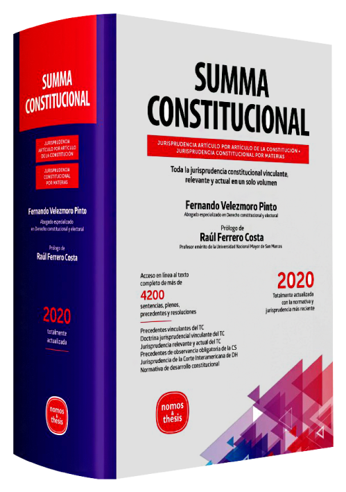 SUMMA CONSTITUCIONAL (2020) SUMMA CONSTITUCIONAL (2020)