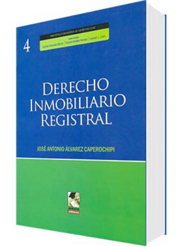 DERECHO INMOBILIARIO REGISTRAL..