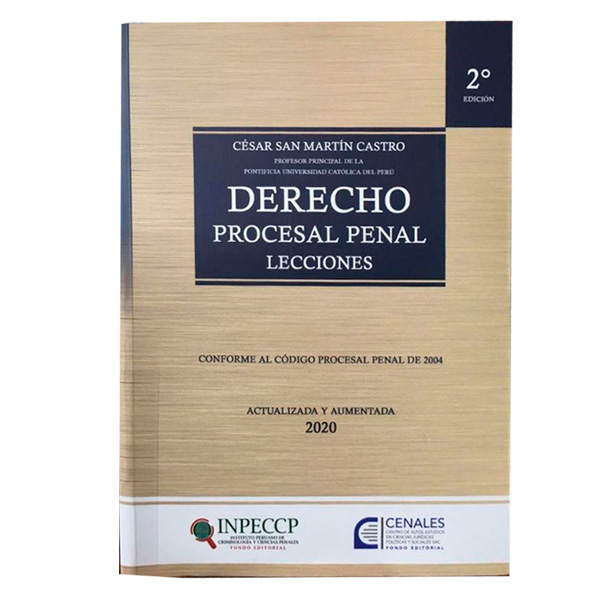 DERECHO PROCESAL PENAL LECCIONES..