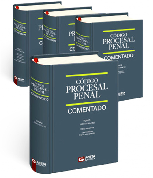 CÓDIGO PROCESAL PENAL COMENTADO (4 tomo..