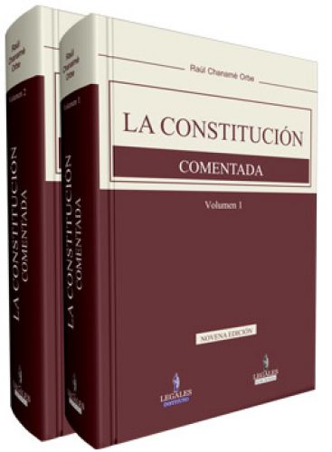 LA CONSTITUCION COMENTADA (2 volumenes /..