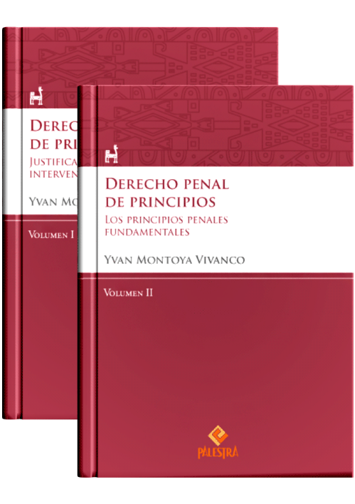 DERECHO PENAL DE PRINCIPIOS (2 TOMOS)..