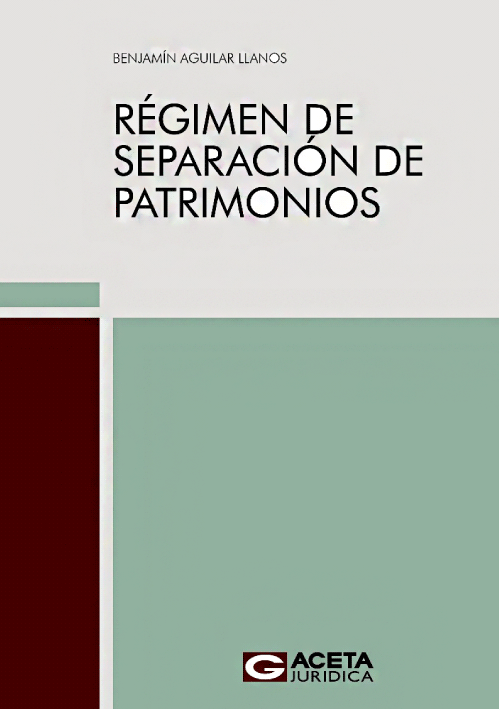 REGIMEN DE SEPARACION DE PATRIMONIOS..