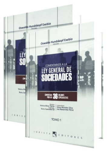 COMENTARIOS A LA LEY GENERAL DE SOCIEDAD..
